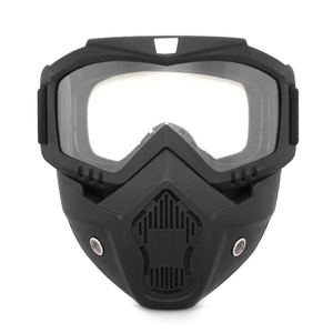 <span class=keywords><strong>Masque</strong></span> de Moto Rétro Style <span class=keywords><strong>Harley</strong></span> avec Lunettes de Conduite, <span class=keywords><strong>Masque</strong></span> <span class=keywords><strong>Harley</strong></span> Pare-brise pour Véhicule Tout-terrain et Casque de Sport - Product Image 2