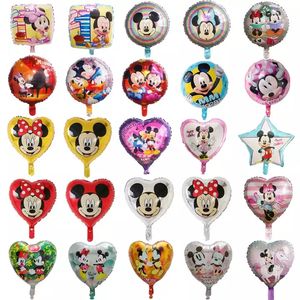 2022cartoon Foil Balloon18 Inch Star Heart <strong>Minnie</strong> Mickey <strong>Mouse</strong> Globos Decoration Kids Inflatable <strong>Toys</strong> Shower Balls - Product Image 1