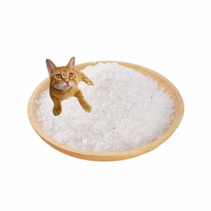 Litière pour <span class=keywords><strong>chat</strong></span> en <span class=keywords><strong>cristal</strong></span> de silice sans poussière, très absorbante, de qualité naturelle et non agglomérante, bon marché - Product Image 1