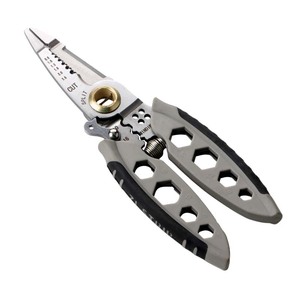 Multi Functional Wire Stripper 7 Inch Electrician Pliers With Crimping And Winding Industrial Grade High Carbon Steel - Product Image 4