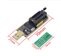 Module programmeur USB CH341A pour EEPROM Flash BIOS série 24 25 + pince de test SOIC8 SOP8 pour EEPROM 93CXX / 25CXX / 24CXX