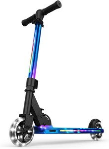 <span class=keywords><strong>Trottinette</strong></span> pliable pour enfants 2026Y avec deux roues lumineuses, hauteur réglable et éclairage LED – Grande Vente - Product Image 2