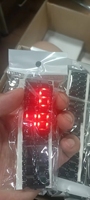 Jam Tangan Pria Digital LED Kasual Quartz Metal Samurai Lava Iron Fashion