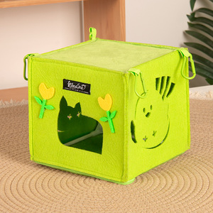 Rắn Vàng Gấu Chim Tổ Cho Vẹt Hamster Vui Vẻ Bốn Mùa Phổ Thoáng Khí Võng Nút Vật Nuôi Treo Tổ Cho Cuộc Sống - Product Image 4