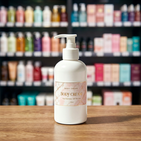 Autocollant personnalisé de haute qualité pour crème corporelle, autocollant en vinyle imperméable avec feuille d'or, 500 pièces pour cosmétiques quotidiens