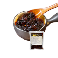 Haricots noirs fermentés du Sichuan - 250g, condiment salé et épicé pour fondue chinoise, pour usage domestique et en restaurant