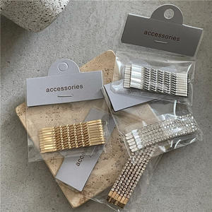 Glitter strass lucido di cristallo forcina in metallo a spirale oro da sposa forcine accessori per capelli clip forcine per capelli per le donne ragazze - Product Image 4