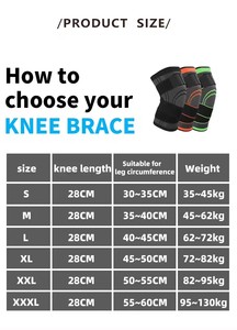 Bán Buôn Các Nhà Sản Xuất Nén Tay Áo Miếng Đệm Đầu Gối Cho Chạy Thể Thao Bóng Chuyền Bóng Rổ Thanh Niên Dành Cho Người Lớn Sử Dụng Đầu Gối Hỗ Trợ - Product Image 6