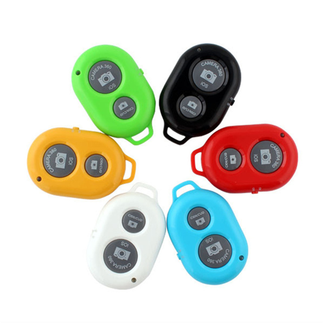 Wireless Remote Shutter Adapter Selfie Remote Control Cell Phone Camera Selfie Stick Shutter for IOS Iphone Android