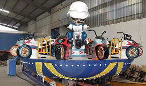 Juegos Mecánicos Lino Screaming Fun Rides, Juego de Disco Volador UFO, Uso Comercial en Interiores y Exteriores, Construcción de Fibra de Vidrio, Metal y Acero - Product Image 5