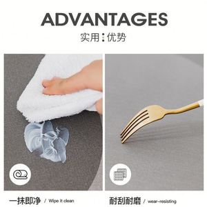 Non Slip Quick Dry Diatomite Bath Mat Super Absorbent Foot Mat Rubber Floor Mat for Bathroom Kitchen Entrance <b>Door</b> - Product Image 3