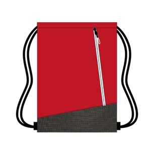 Custom Logo Foldable Fashion Waterproof Travel Promotional Nylon Polyester 210D DrawString Backpacks <b>Bags</b> Shoes Gym - Product Image 3