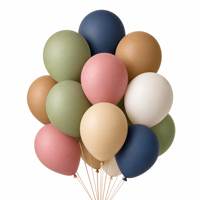 Ballons en latex vintage de 10 pouces, ballons rétro, vente en gros, globos, ballons pour la décoration de fêtes et de mariages