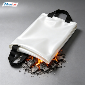 Manta Ignífuga de Emergencia Personalizada para Supresión de Incendios <span class=keywords><strong>en</strong></span> la Cocina, Manta Ignífuga de Fibra de Vidrio BSI <span class=keywords><strong>EN</strong></span> para el Hogar - Product Image 5