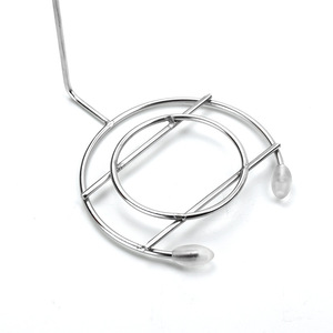 Venta al por mayor creativo Acero inoxidable <span class=keywords><strong>Kebab</strong></span> pincho estante grueso barbacoa accesorios aguja palo estante para Cordero Kebabs - Product Image 5