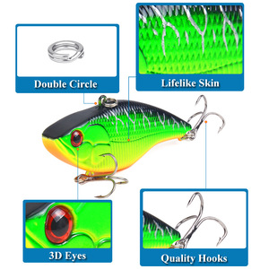 Vibra <b>Lure</b> 18.8g 7cm Hard Plastic Artificial <b>Lure</b> For Freshwater <b>Fishing</b> Tackle Product - Product Image 3