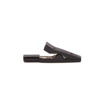 Pinces crocodiles crocodile avec prise 2mm Banana Jack Test Clamp Wire Clip Terminal