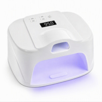 Lampe à LED pour ongles rechargeable sans fil, hybride UV LED, perles LED UV, séchage rapide du vernis gel, lampe à LED UV sans fil pour ongles