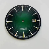 Nouveau cadran de montre en laiton S de 35 mm de diamètre, couleur cocktail, sans luminescence, léger, modèle NH3512 pour mouvement mécanique NH35