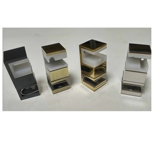 Puerta corrediza de vidrio sin marco Guía de puerta <span class=keywords><strong>corredera</strong></span> de acero inoxidable - Product Image 1