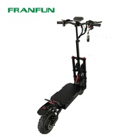 Trottinette électrique Dualtron tendance, grande puissance, double moteur 2800W, double contrôleur, vitesse élevée 65KM/H, rapide, tout-terrain