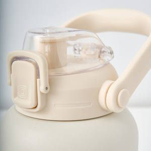 2023 extérieur populaire 20OZ Fitness Sports en acier inoxydable isolé bouteille d'eau fiole à vide avec pour couvercle de paille pour le Camping - Product Image 2