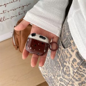 Korean-style niche star for AirPods case for 4/3 <b>Pro</b> <b>2</b> wireless earphones 1/<b>2</b> generation drop-proof earphone case with keychain - Product Image 4