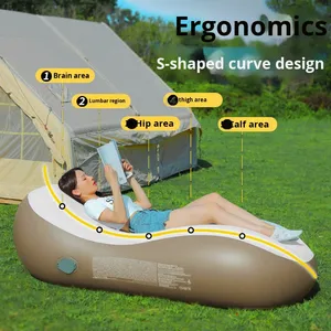 Sofá Cama Inflable Portátil, Colchón de Aire Autoinflable para el Hogar, Camping y Exteriores, Venta al Por Mayor - Product Image 3