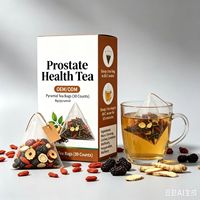 Service de Marque Blanche : Thé pour la Santé de la Prostate, aux Baies de Goji Noires, Ginseng Américain, Astragale et Mûre, pour une Énergie Douce Quotidienne et une Nourriture Énergétique
