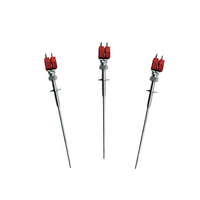 K Type Thermocouple Temperature Probe Dual Needle Structure 02C High Resolution No Display for Industrial Measurement
