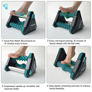 Massaggiatore <span class=keywords><strong>per</strong></span> Piedi 3-in-1 con Funzione di Compressione a Freddo <span class=keywords><strong>per</strong></span> Alleviare il Dolore alla Fascia Plantare e al Tallone, Dispositivo <span class=keywords><strong>per</strong></span> Allenamento dei Piedi con Agopressione - Product Image 3