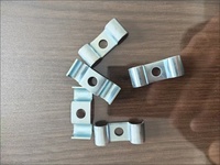 Collier de serrage pour câble en acier au carbone galvanisé type P/M, à trou unique, double clip pour tube, simple/double face, pour équipement électrique Songyin