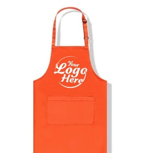 OEM Customized <b>Waterproof</b> Sleeveless Work <b>Apron</b> Reusable Waiter Uniform with Adjustable Buckle Catering <b>Apron</b> - Product Image 3