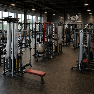 <span class=keywords><strong>Set</strong></span> di Attrezzature Commerciali per <span class=keywords><strong>Palestra</strong></span> FRS, Design 3D, Acciaio Inossidabile, Pacchetto Completo per <span class=keywords><strong>Palestra</strong></span>, Soluzione Completa Personalizzabile - Product Image 2
