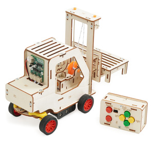 ชุดประกอบรถยกไม้บังคับวิทยุ OKYN-Y2442 ชุด STEM DIY สำหรับการแข่งขันวิทยาศาสตร์นักเรียน - Product Image 4