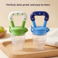 Sucette d'alimentation pour bébé en silicone de qualité alimentaire, sans BPA, pour fruits et légumes