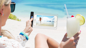 Bolsas impermeables transparentes portátiles IPX8 para buceo, <span class=keywords><strong>cuello</strong></span> <span class=keywords><strong>de</strong></span> equitación flotante, pantalla táctil, bolsa para teléfono móvil a prueba <span class=keywords><strong>de</strong></span> polvo y <span class=keywords><strong>agua</strong></span> - Product Image 4