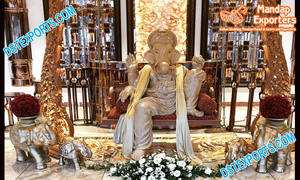 Boda Pasarela Elefante FRP Estatuas Asequible Boda Pasarela Elefante Estatuas Srilankan Boda Entrada Tema Elefantes Reino Unido - Product Image 3