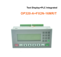 PLC OP320-A con Pantalla de Texto Todo en Uno con Controlador Programable Integrado FX2N-16MT FX2N-16MR