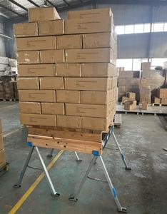 SH007HX regolabile Sawhorse pieghevole Sawhorse gemello capacità 1000kg Per paio - Product Image 3