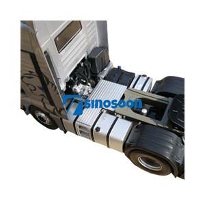 Camión de servicio pesado original 1:24 Sitrak C9H G7H HOWO, modelo de tractor de remolque, modelo de aleación de camión para Sinotruk - Product Image 6