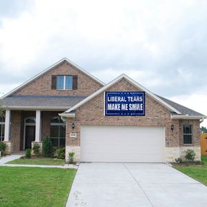 Nueva Llegada: Banderas de Doble Cara con Diseño de Lágrimas que Me Hacen Sonreír para Decoración de Jardín, Césped, Interiores y Exteriores - Product Image 4