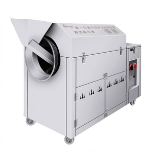 KELLEN High Capacity Automatic Motor Gas Fryer Nut Cocoa Peanut Small Sunflower Seed Roasting <b>Machine</b> 220V 5.8KW 3-Year Warranty - Product Image 3