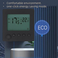 Termostato Programable para Calefacción de Agua y Eléctrica, Controlador de Temperatura para Calefacción por Suelo Radiante y Caldera de Gas