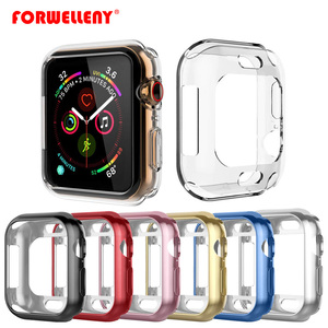 <span class=keywords><strong>Funda</strong></span> de 44mm y 40mm para <span class=keywords><strong>Apple</strong></span> <span class=keywords><strong>Watch</strong></span>, Protector de pantalla Ultra delgado de chapa de TPU suave, <span class=keywords><strong>funda</strong></span> para <span class=keywords><strong>Apple</strong></span> <span class=keywords><strong>Watch</strong></span> - Product Image 3