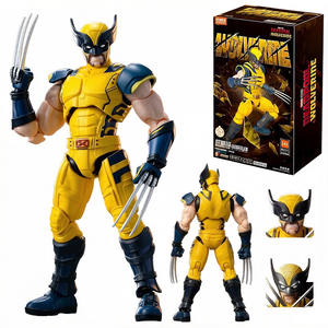 Blokeess Marvel <span class=keywords><strong>Wolverine</strong></span> Originale, Modellini da Assemblare, Giocattolo da Collezione Fai-da-Te, Bestseller, Personaggio Realistico - Product Image 1