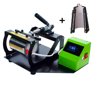 <span class=keywords><strong>2</strong></span>合1马克杯压力机便携式11盎司圆形马克杯升华热压机17盎司锥形热转印机 - Product Image 1