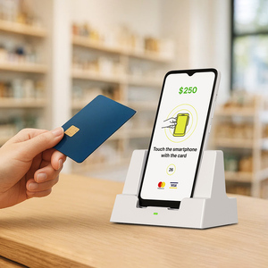 Odm 6.5 inch <span class=keywords><strong>Android</strong></span> điện thoại di động 4 gam LTE NFC <span class=keywords><strong>Android</strong></span> softpos 6.5 inch Điện thoại thông minh NFC POS hệ thống sạc Dock - Product Image 4