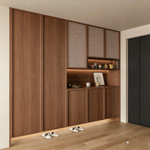 Armario de Dormitorio Tipo Vestidor, Estilo Vintage, Color Crema, Mueble de Almacenamiento Moderno para el Hogar - Product Image 1