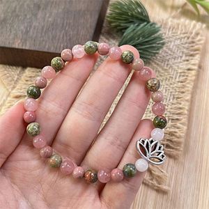 Natural Stone <b>Bracelet</b> Colorful Glass Beaded Seven Chakra <b>Healing</b> Exclusive Influencer Choice Item Product Bundling Service - Product Image 3